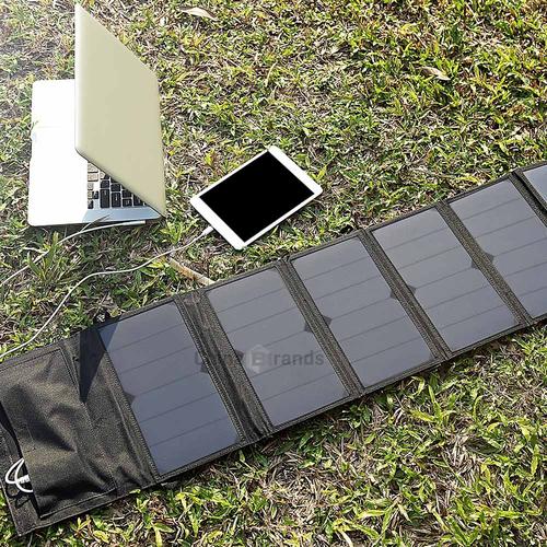 hyd - 06 40w 防水六折叠sunpower usb高效便携太阳能充电器 手机平板